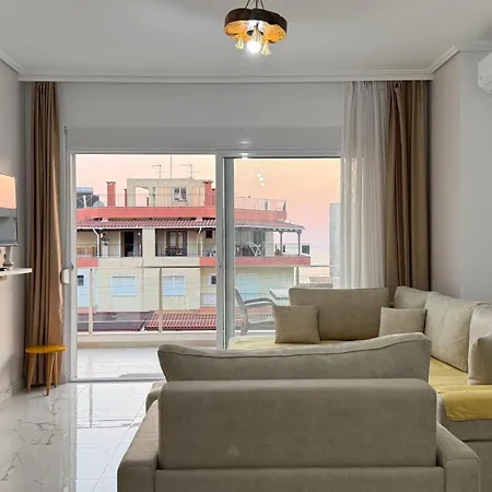 Apartamento Orges - Top-lage In Mit Balkon Und Meerblick Sarandë