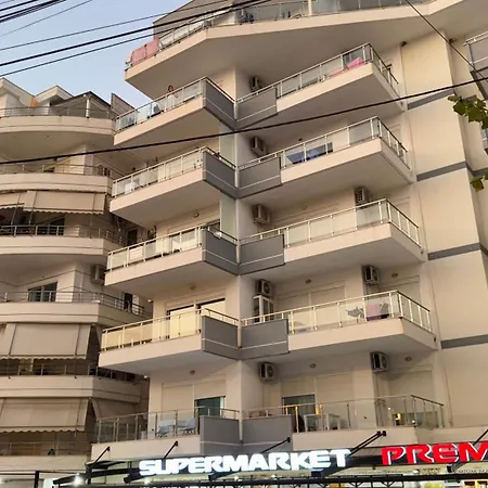 Orges - Top-lage In Mit Balkon Und Meerblick Apartment Sarande